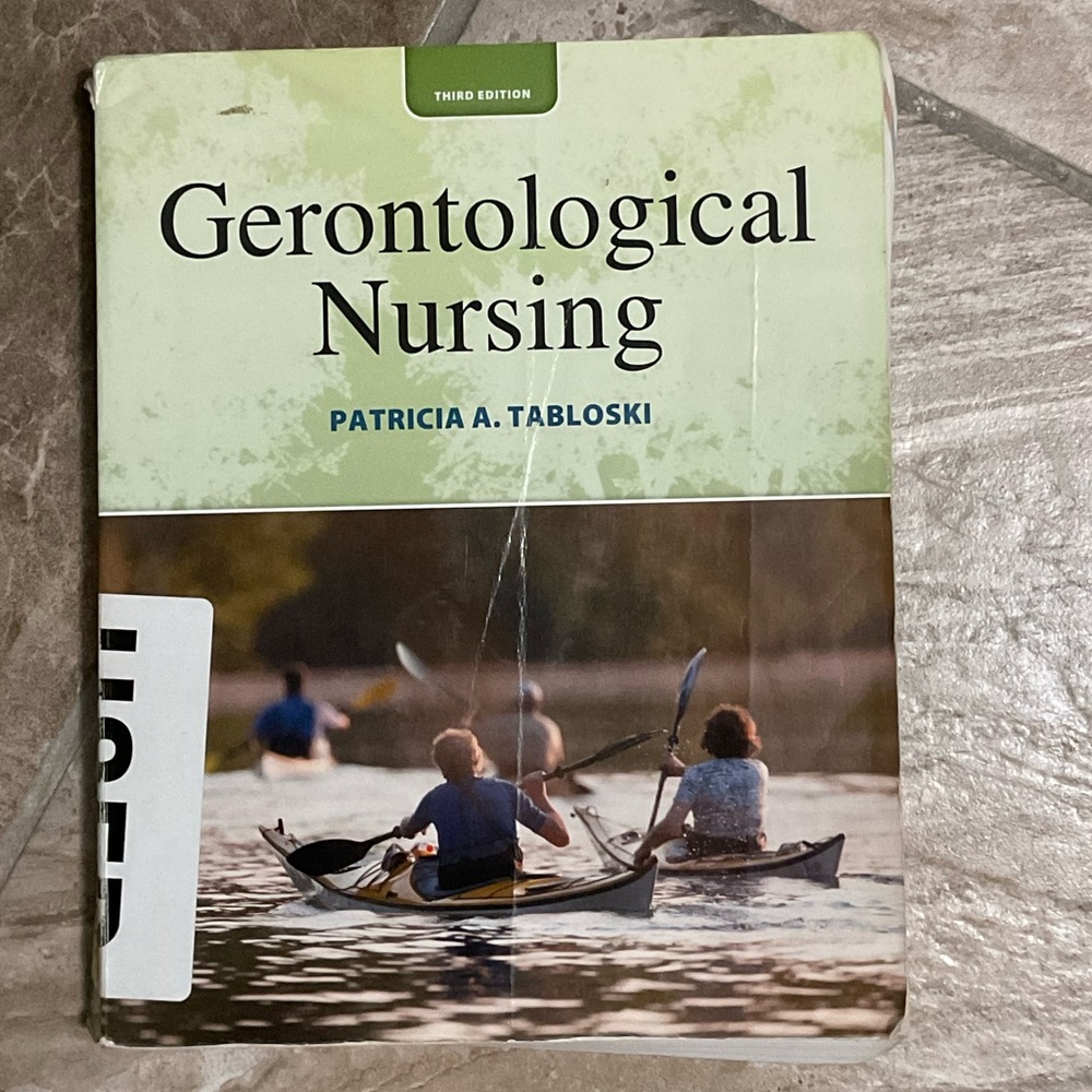 Gerontological nursing by Patricia A. Tabloski
